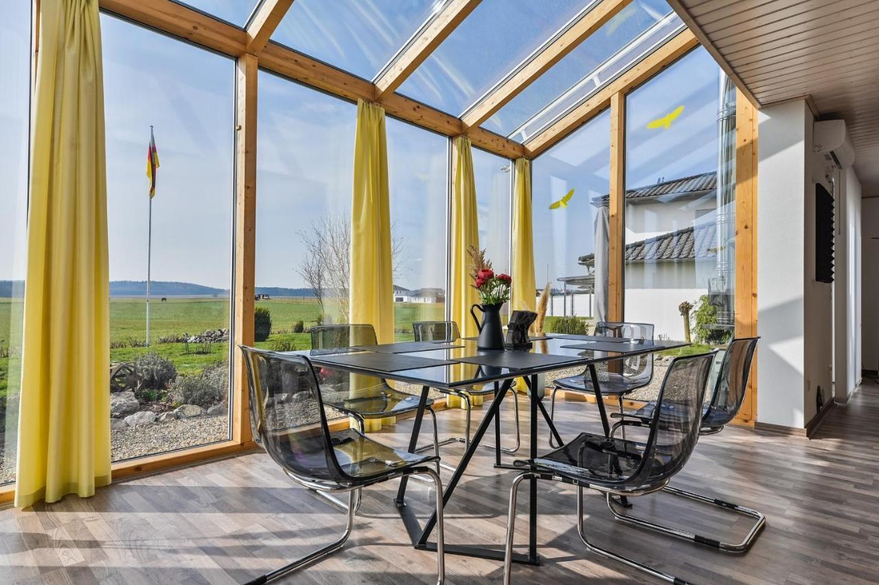 Ruhige Ferienwohnung Mit Panoramablick Ingoldingen المظهر الخارجي الصورة