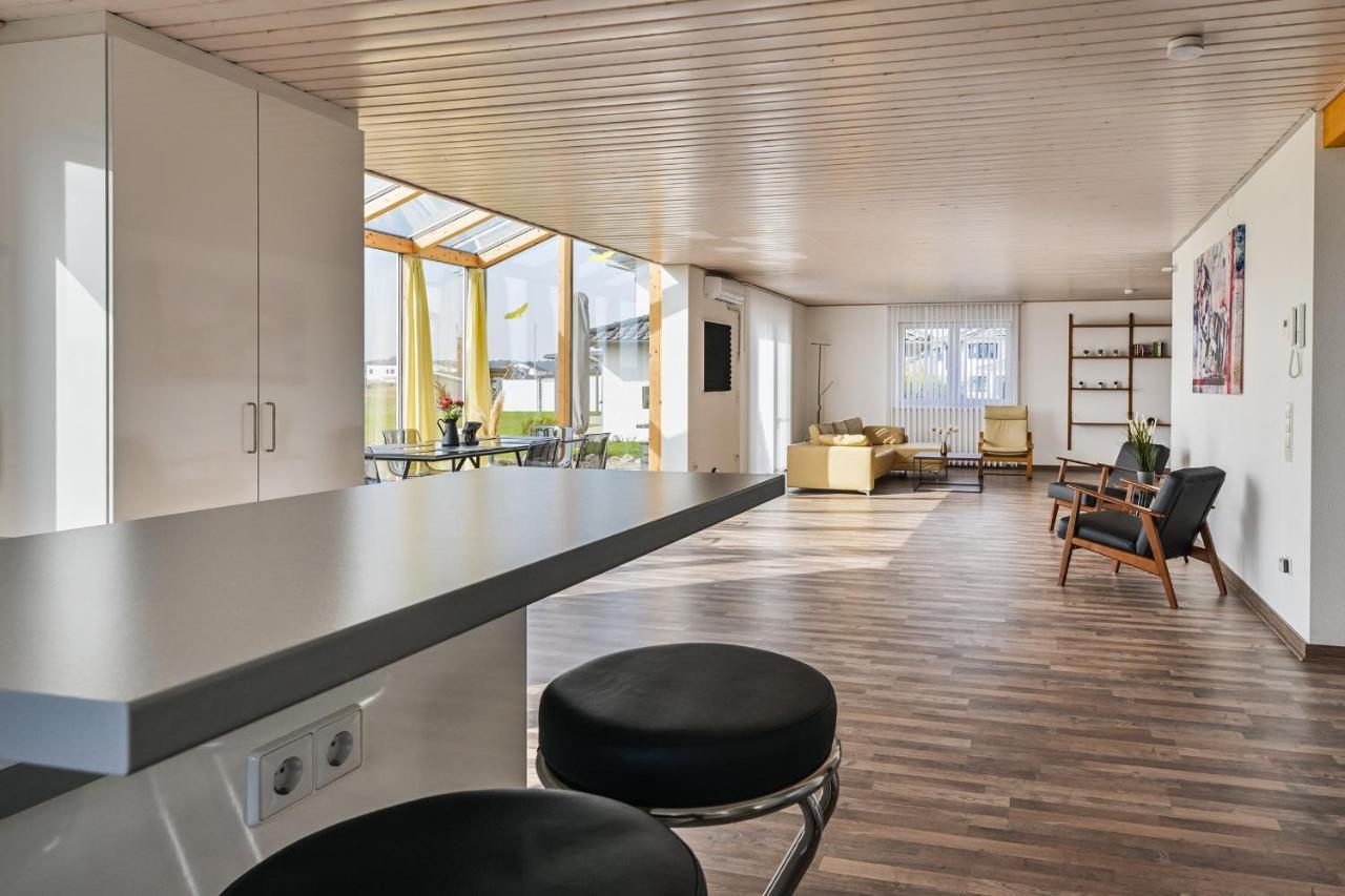 Ruhige Ferienwohnung Mit Panoramablick Ingoldingen المظهر الخارجي الصورة