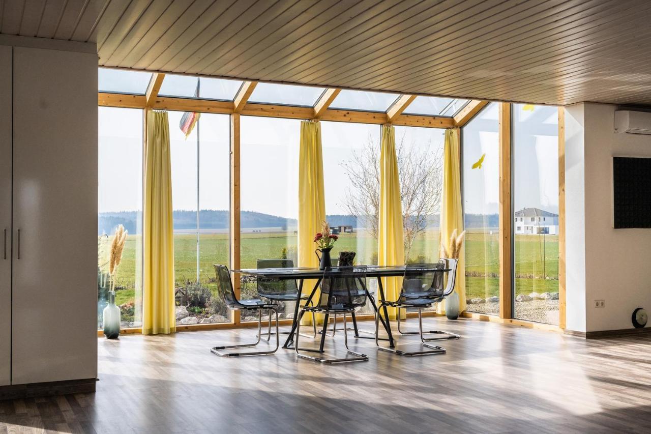 Ruhige Ferienwohnung Mit Panoramablick Ingoldingen المظهر الخارجي الصورة